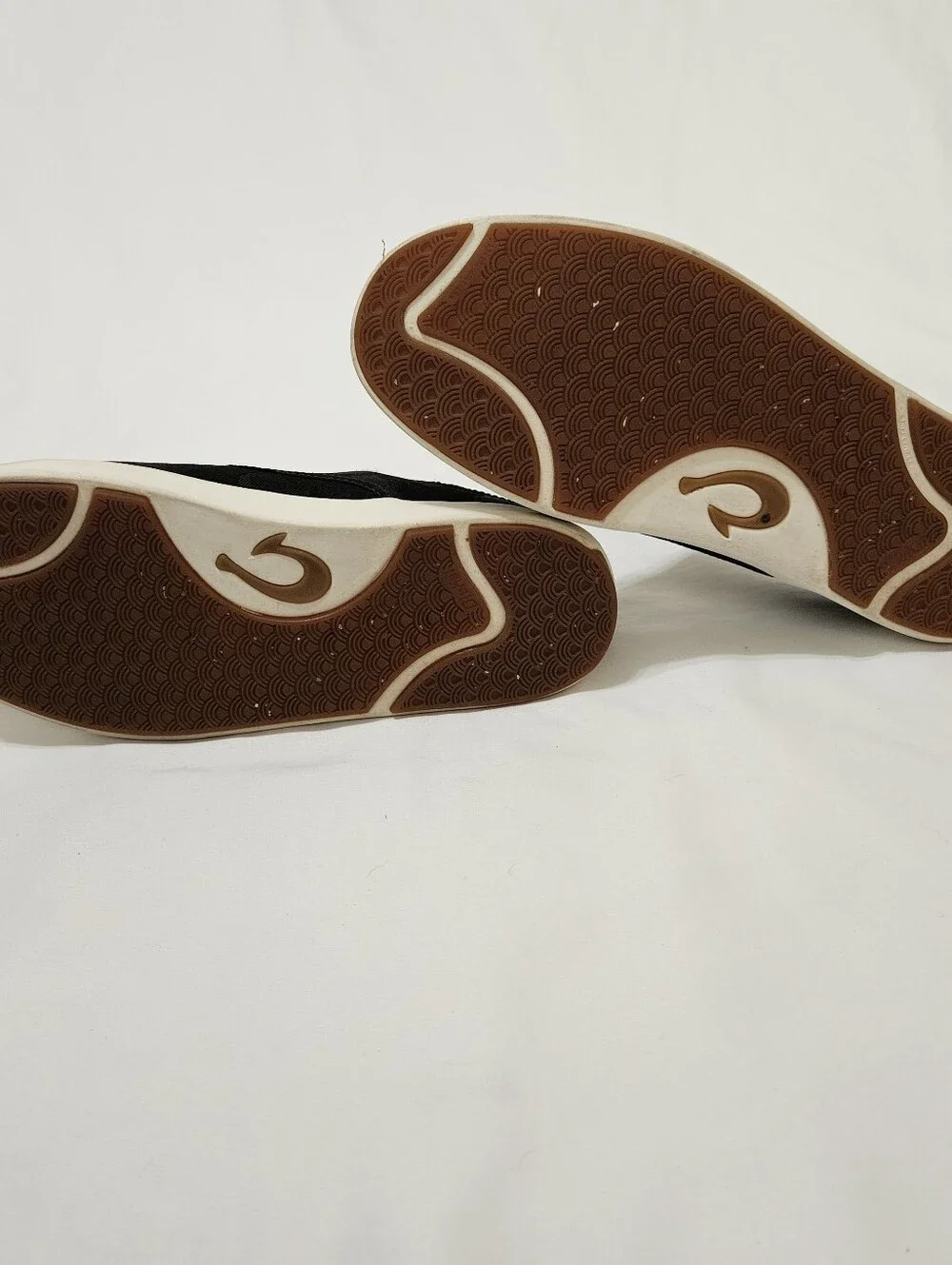 Olukai Lae’ahi Pa’i Men’s Camo Black Canvas Slip On Sneaker Shoes Size 10.5 US